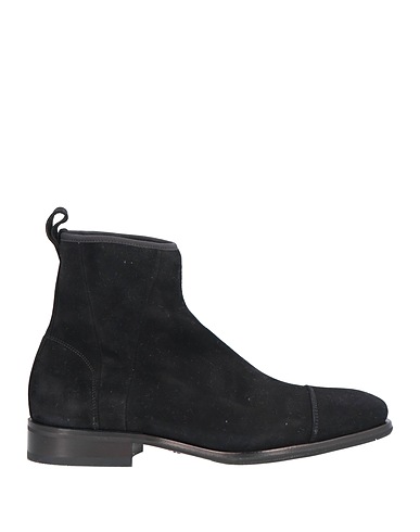 SANTONI Ankle boot Black Leather