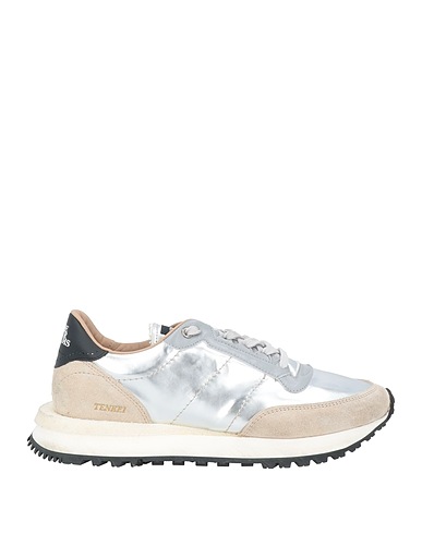 HIDNANDER Sneakers Argento Pelle, Fibre tessili