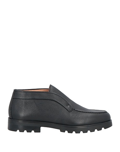 SANTONI Ankle boot Black Leather