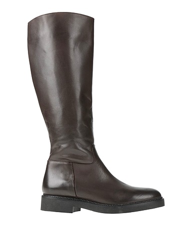 FRAMI Bottes Moka Cuir de veau