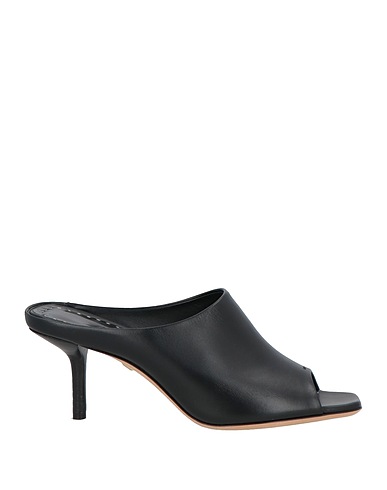 MAX MARA Sandals Black Leather