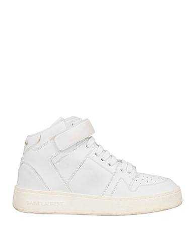 SAINT LAURENT Sneakers White Leather