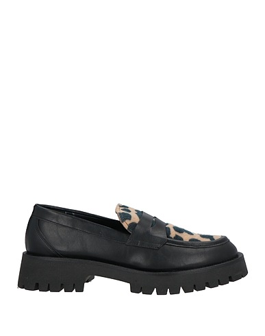 BOTTEGA LOTTI Mocassino Nero Fibre tessili