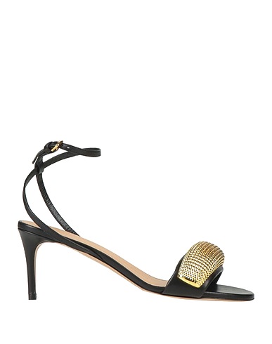 JW ANDERSON Sandals Black Lambskin