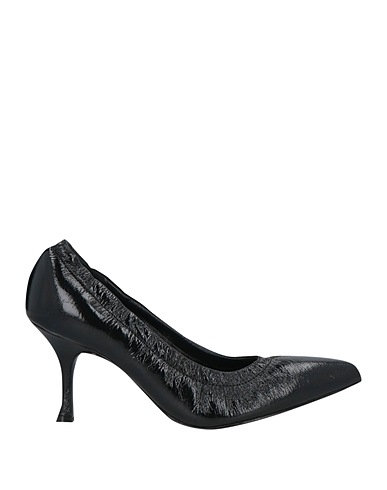 ELENA DEL CHIO Pump Black Leather