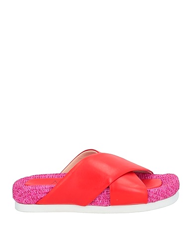 AGL Espadrilles Tomato red Leather