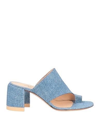 AGL Flip flops Light blue Textile fibers