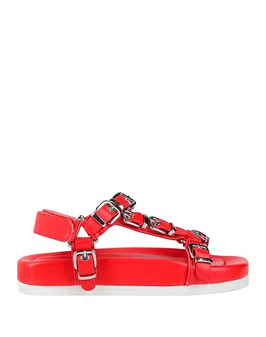 AGL Sandals Red Leather