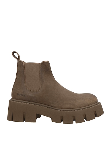 COPENHAGEN STUDIOS Stivaletti Khaki Pelle di vitello