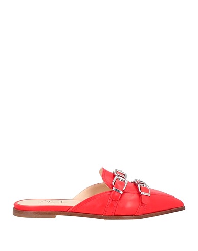 AGL Mules and clogs Red Leather