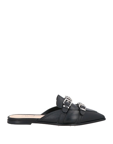 AGL Mules and clogs Black Leather