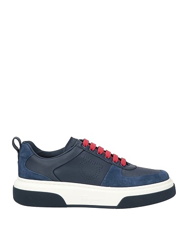 FERRAGAMO Sneakers Nachtblau Kalbsleder