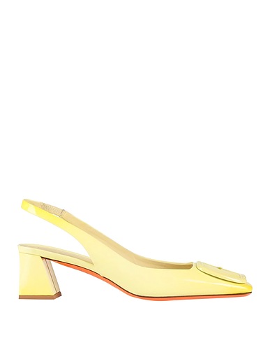 SANTONI Décolleté Giallo Pelle