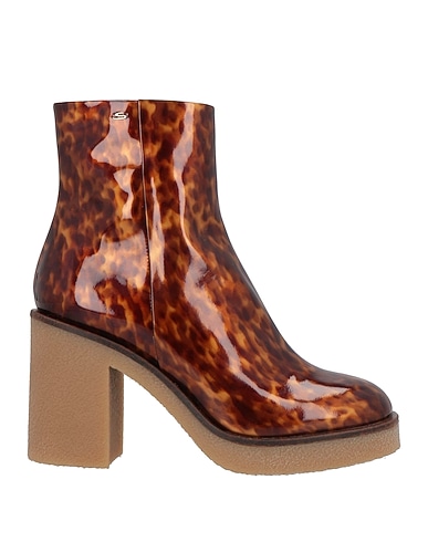 SANTONI Ankle boot Brown Leather