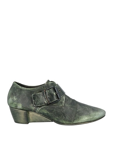 MARSÈLL Stiefelette Grün Leder