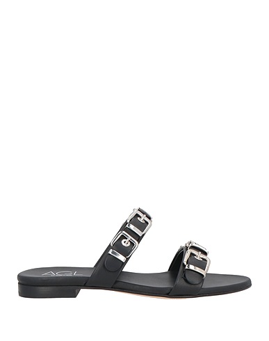 AGL Sandals Black Leather