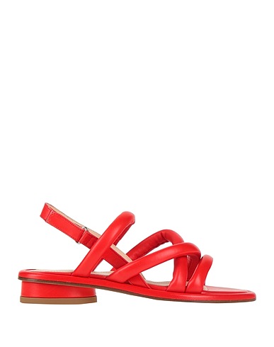 AGL Sandals Red Leather