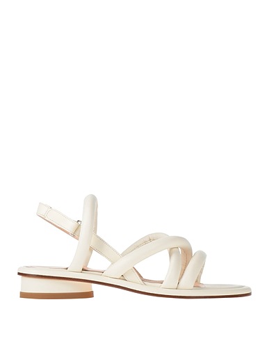 AGL Sandals Ivory Leather