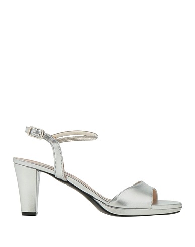 VICTORIA CHRIS Napoli Sandals Silver Other Fibres