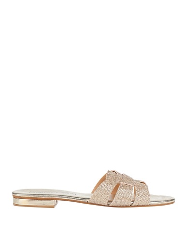 AQUACLARA Sandals Platinum Leather