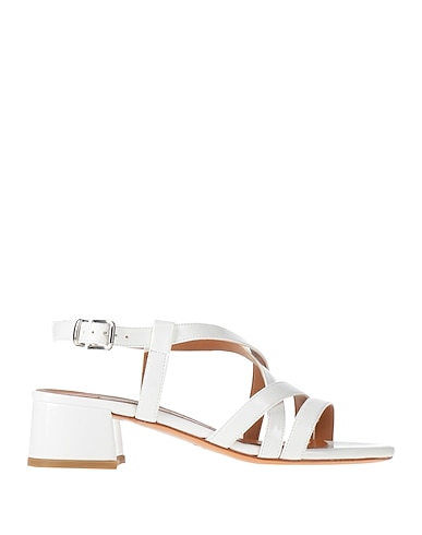 L'AMOUR by ALBANO Sandals BIANCO Textile fibres