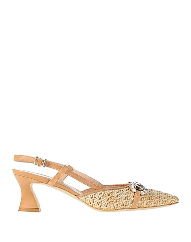 NAIF Pump Beige Textile fibers