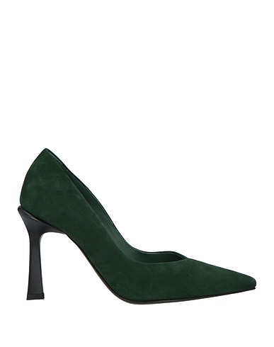 FABI Pump Dark green Leather