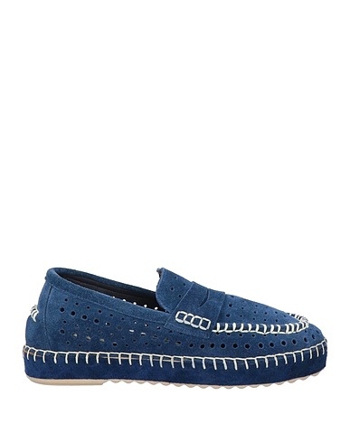 SAX Loafers Slate blue Leather