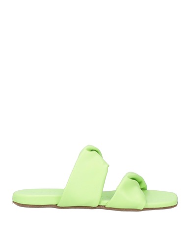 THEMOIRÈ Sandals Light green Leather