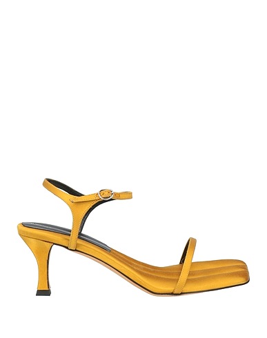 PROENZA SCHOULER Sandals Mustard Textile fibres