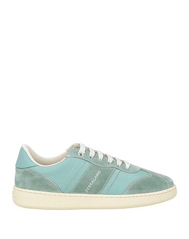 FERRAGAMO Sneakers Sage green Leather