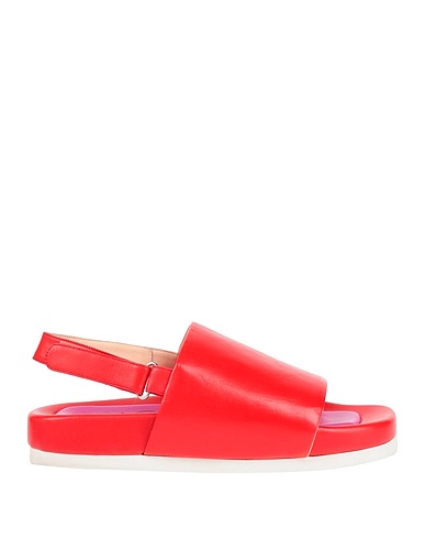 AGL Sandals Red Leather
