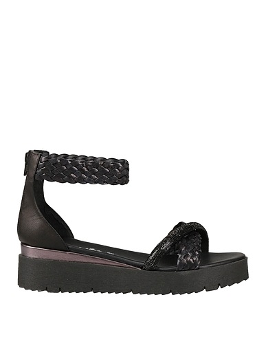 CREATIVE Sandals Black Leather