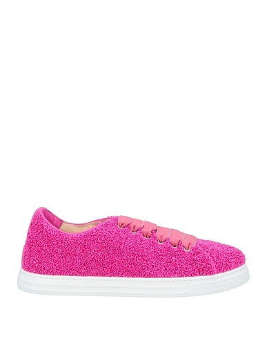 AGL Sneakers Fuchsia Leder, Gewebefasern
