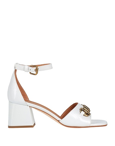 BERVICATO Sandals White Leather