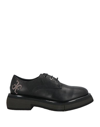 FABI Laced shoes Black Leather