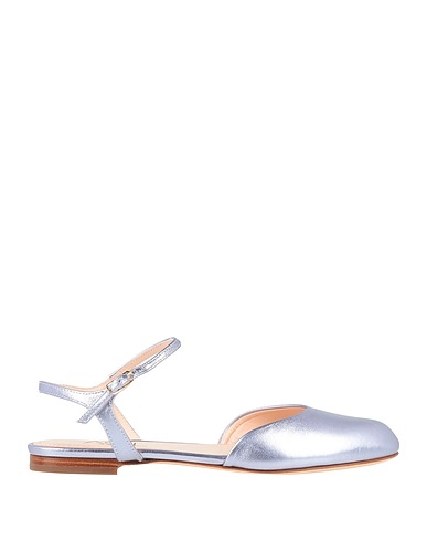 AGL Ballet flats Silver Leather