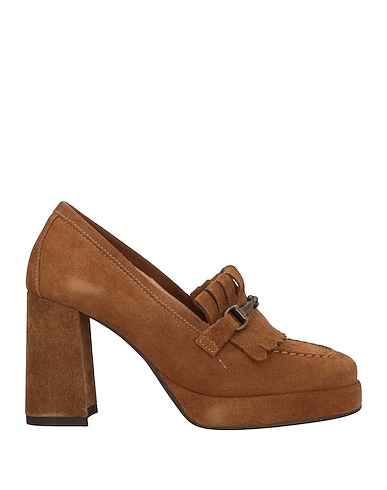 NERO GIARDINI Loafers Tan Leather