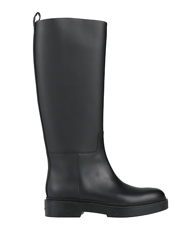 SANTONI Boots Black Leather