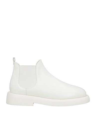 MARSÈLL Ankle boot White Calfskin