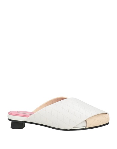 MARCO DE VINCENZO Mules and clogs Beige Leather