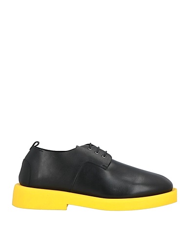 MARSÈLL Laced shoes Black Calfskin