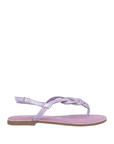 GIOSEPPO Flip flops Mauve Leather