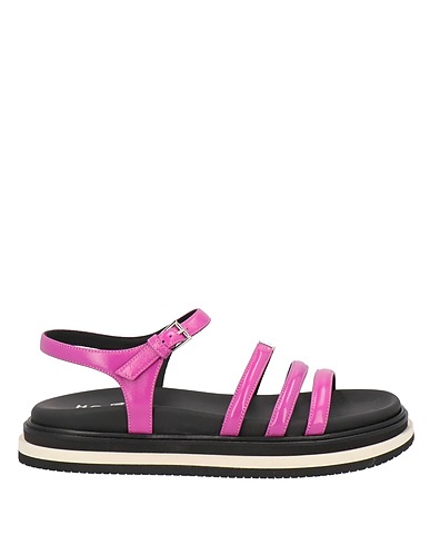HOGAN Sandals Mauve Leather
