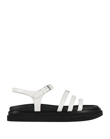 HOGAN Sandalen Weiß Leder