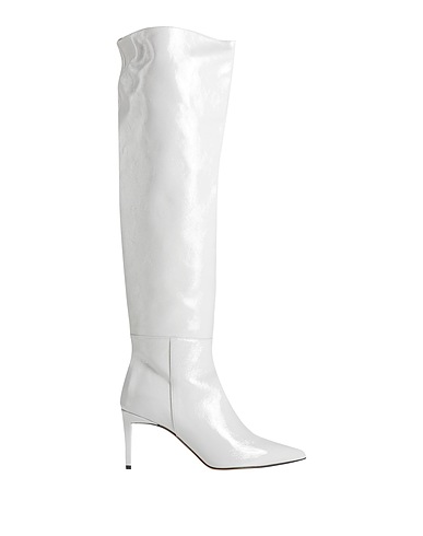 LUCA VALENTINI Boots Light grey Leather
