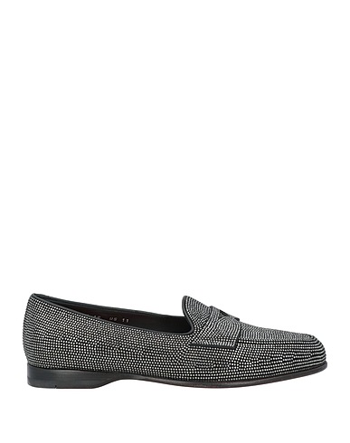 SANTONI モカシン GOODYEAR ブラック 革（なめし加工）