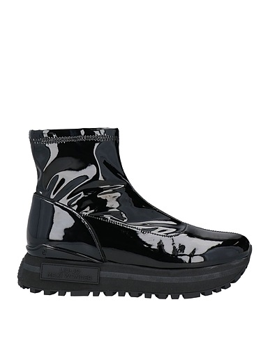 LIU •JO Ankle boot Black Textile fibres