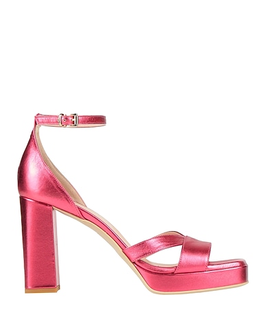 SERGIO CIMADAMORE Sandals Magenta Leather