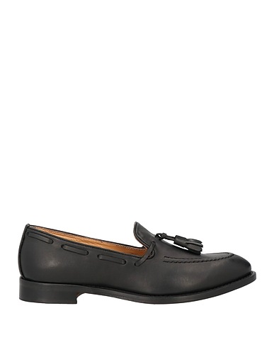 SAXONE Mocassino Nero Pelle